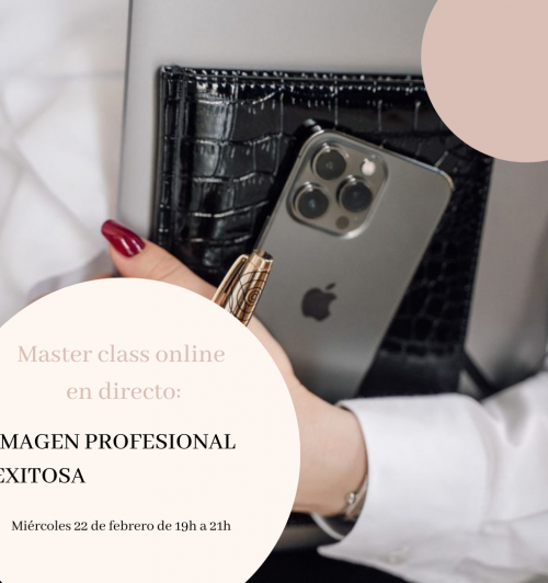 Master class online en directo Imagen profesional exitosa