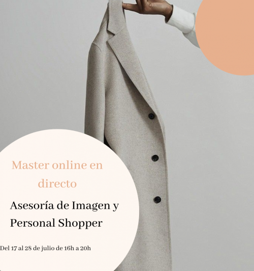 master online en directo de asesoría de imagen y personal shopper